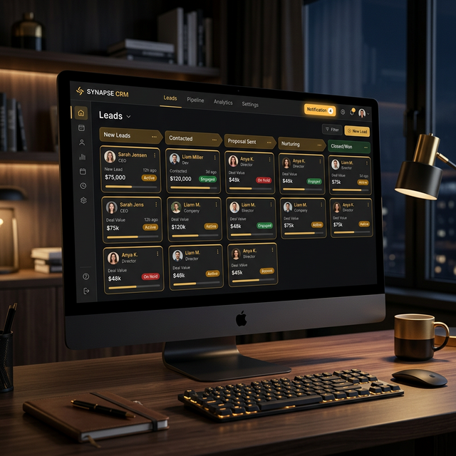 Bitrix24 CRM интерфейс